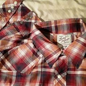 Men's western flannel